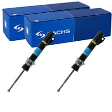 2X SACHS GASDRUCK STOßDÄMPFER VORNE PASSEND FÜR ALFA ROMEO 159 SPIDER 312 379 Markenprodukt