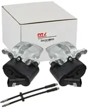 Direkt Vom Hersteller 2x NTY BREMSSATTEL + 2x BREMSSCHLAUCH HINTEN passend für AUDI A6 C6 4F2 4F5 4FH