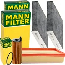 Begrenztes Angebot MANN INSPEKTIONSPAKET passend für BMW X3 F25 X4 F26 sDrive 18 d/xDrive 20 d