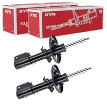 2X KYB EXCEL-G GASDRUCK STOßDÄMPFER VORNE PASSEND FÜR RENAULT FLUENCE Super-Preis