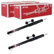 Zertifiziert 2X KYB EXCEL-G GASDRUCK STOßDÄMPFER HINTEN PASSEND FÜR FIAT SEDICI LINKS+RECHTS