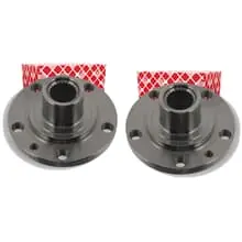 2X FEBI BILSTEIN RADNABE VORNE BEIDSEITIG HINTEN PASSEND FÜR ALFA ROMEO 156 GT Zertifiziert