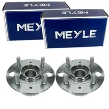 2X MEYLE RADNABE HINTEN BEIDSEITIG PASSEND FÜR HONDA CIVIC Rabatt