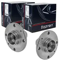2X TOPRAN RADNABE VORNE BEIDSEITIG PASSEND FÜR OPEL AGILA Must-Have