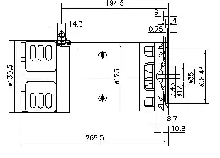Gleichstrommotor Mahle MM24 IM0309 für HALDEX, 3.0kW 24V Mega-Angebot