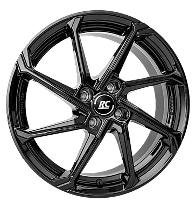 Kracherpreis RC-Design RC36 Schwarz Glanz Alufelge 7x17 ET35 4x98/58.1