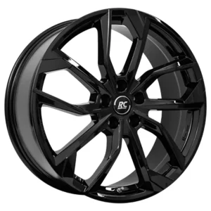 RC-Design RC34 Schwarz Glanz Alufelge 8x18 ET45 5x112/57.1 Expressversand