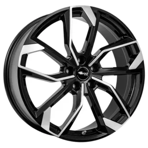 Heißes Angebot RC-Design RC34 Schwarz Glanz Voll-Poliert Alufelge 8x19 ET42 5x108/65.1