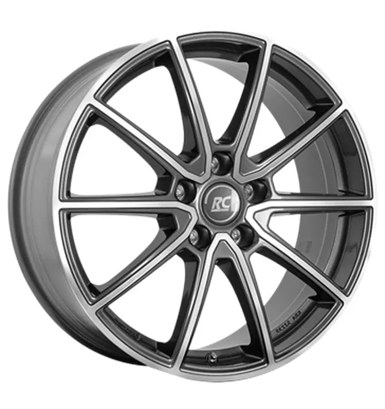 RC-Design RC32 Himalaya Grey Voll-Poliert Alufelge 7x17 ET44.5 5x112/66.6 Meistverkauft