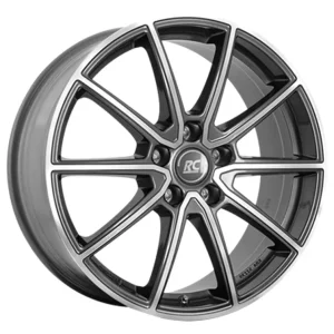 Wochenendangebot RC-Design RC32 Himalaya Grey Voll-Poliert Alufelge 7.5x18 ET55 5x114.3/67.1