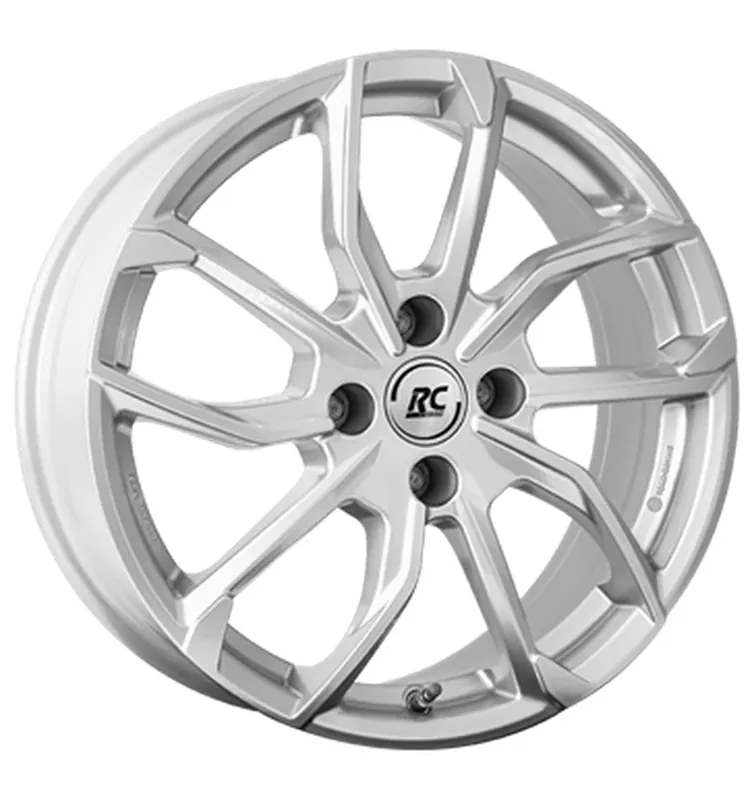 Highlight RC-Design RC34 Kristallsilber Alufelge 6.5x17 ET41 4x98/58.1