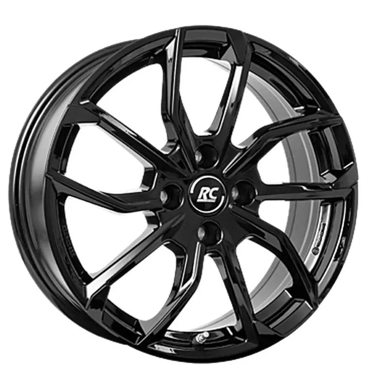 RC-Design RC34 Schwarz Glanz Alufelge 7x17 ET42.5 4x108/63.4 Knallerangebot