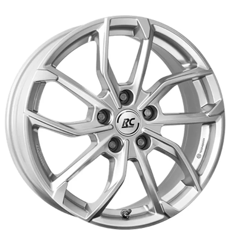 RC-Design RC34 Kristallsilber Alufelge 7x17 ET50 5x108/63.4 Knallerangebot