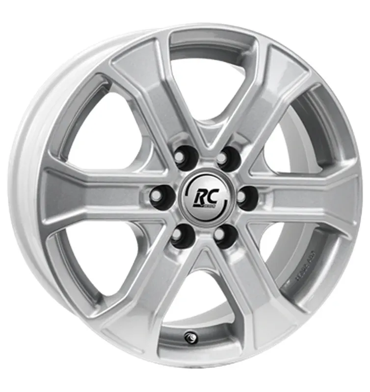 Zertifiziert RC-Design RC31 Kristallsilber Alufelge 8x18 ET25 6x139.7/100.1