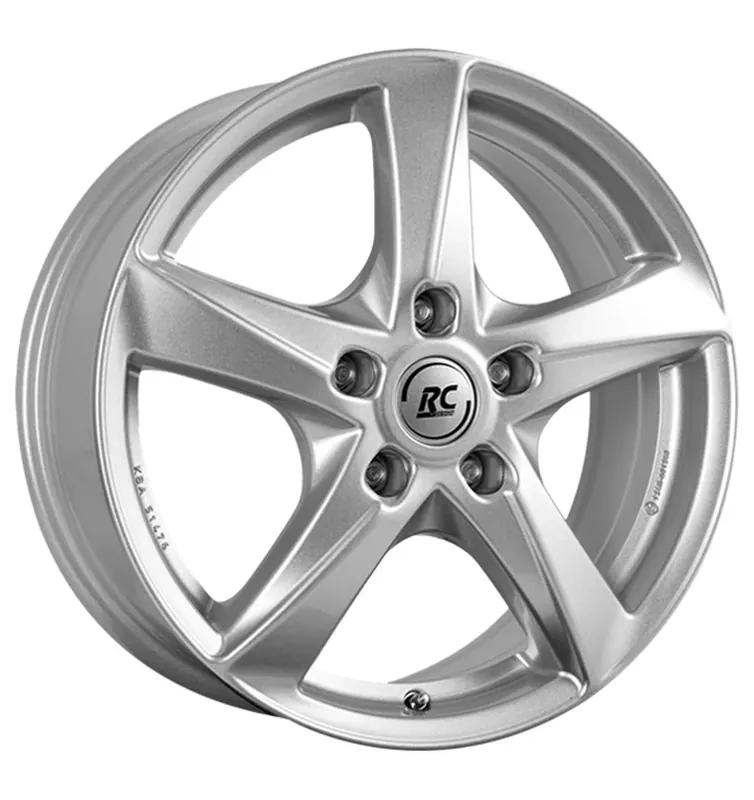 Sonderangebot RC-Design RC30 Kristallsilber Alufelge 7x16 ET44 5x108/65.1