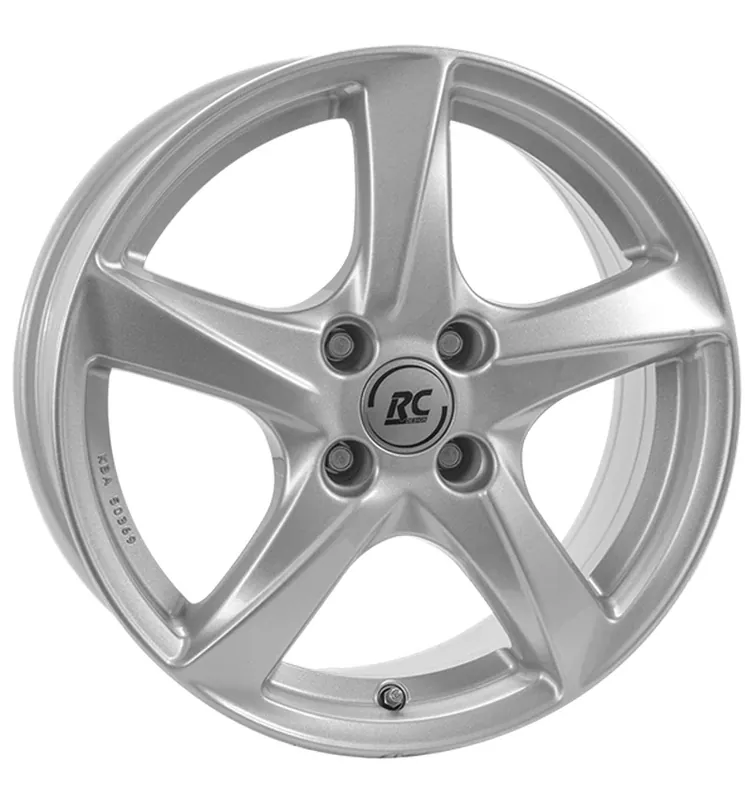 Neue Ware RC-Design RC30 Kristallsilber Alufelge 6x15 ET46 4x100/54.1