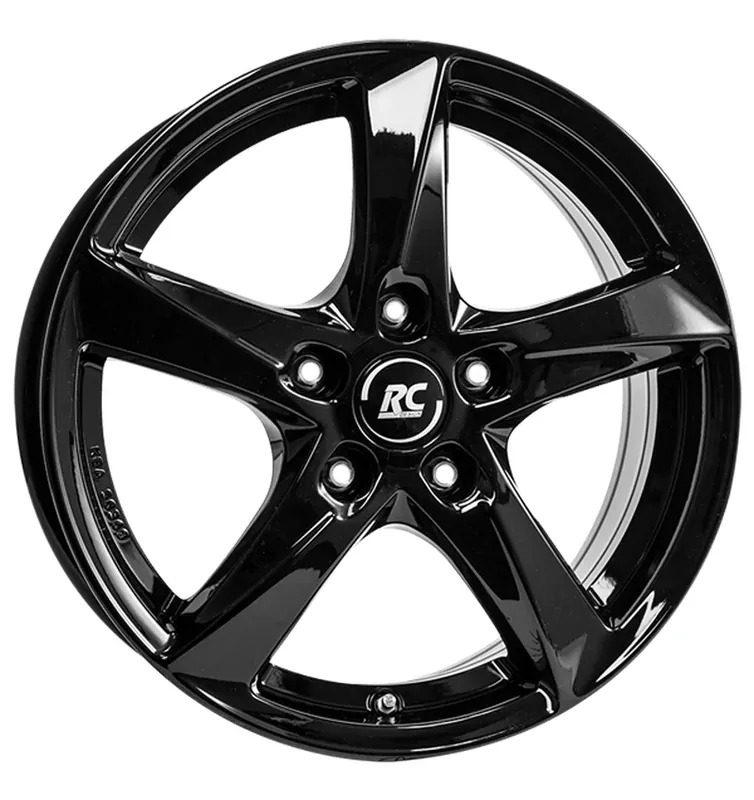 Bestpreis RC-Design RC30 Schwarz Glanz Alufelge 6.5x16 ET38 5x114.3/72.6