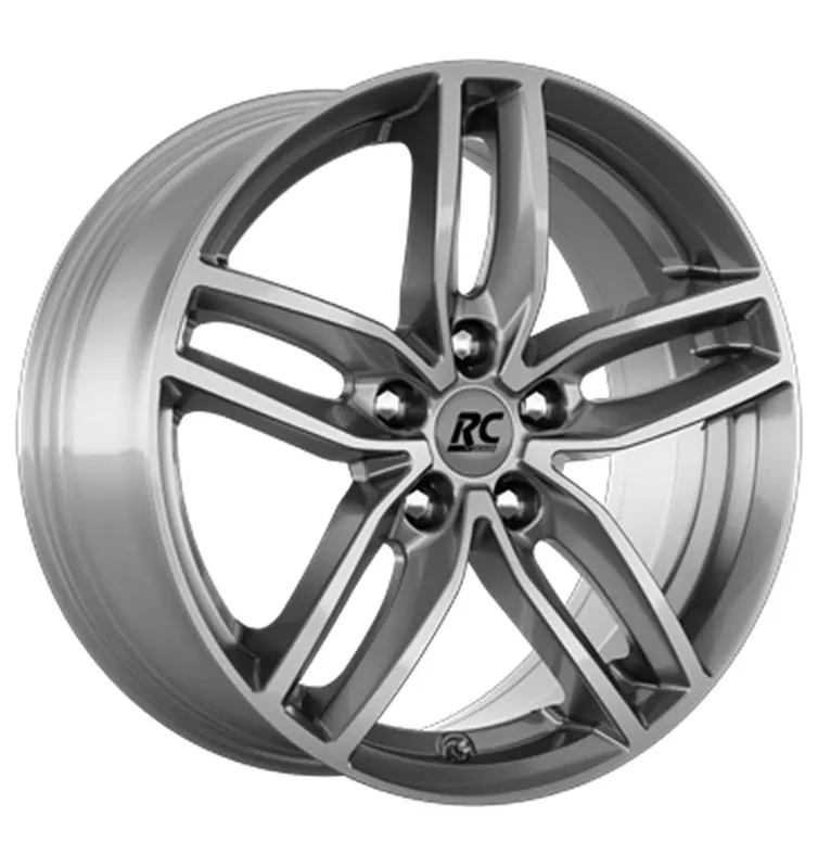 Nur Für Kurze Zeit RC-Design RC29 Himalaya Grey Voll-Poliert Alufelge 8x18 ET48 5x112/66.6
