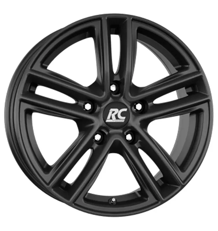 Neue Kollektion RC-Design RC27 Schwarz Klar Matt Alufelge 6.5x16 ET40 5x114.3/66.1