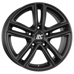 RC-Design RC27 Schwarz Klar Matt Alufelge 7x17 ET55 5x100/56.1 Nur Heute