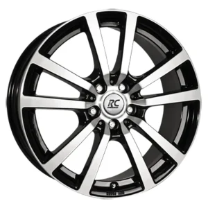 Sale RC-Design RC25T Schwarz Glanz Voll-Poliert Alufelge 6.5x16 ET60 5x160/65.1